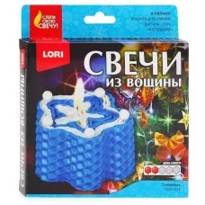 Свечи из вощины "Снежинка" Пз/С-014