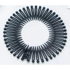 Гребень-ободок для волос "Классика" чёрный 1641073