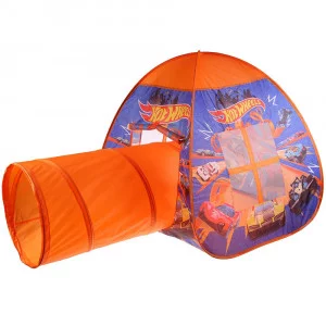 Палатка детская игровая ХОТ ВИЛС с тоннелем, 87x95x95,46x100см, в сумке GFA-TONHW01-R