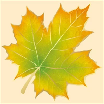 Кленовый лист А5 Империя поздравлений 29810