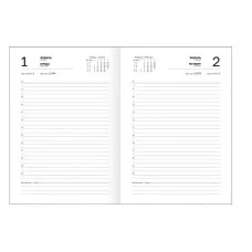 Ежедневник датированный 2026 145х215 мм, А5, STAFF, ламинированная обложка, "Символика РФ", 117314