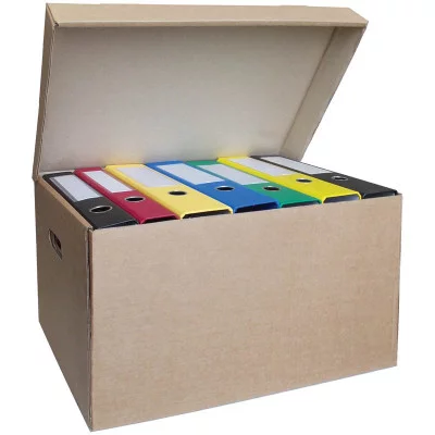 Короб архивный OfficeSpace "Делопроизводство", 480*325*295, крафт 192294