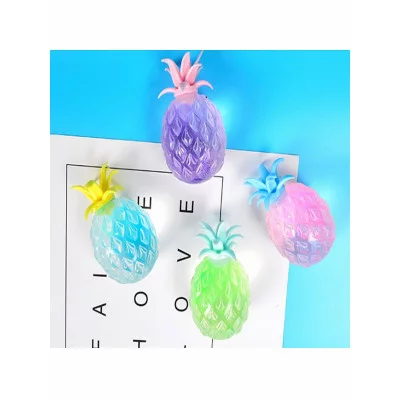 Антистресс-мялка "Ананас", 1шт цвет: микс, 8х5см ИК-2780