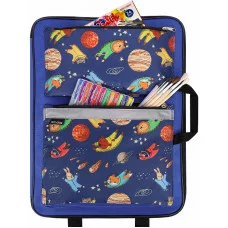 Папка-рюкзак для рисования А3 SPACE ярко-синий 49х37см П-0823
