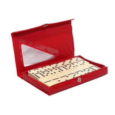 Домино пластиковое (14.5*9*1.4 см) в пластиковой коробке 28 шт. (Арт.P00064)