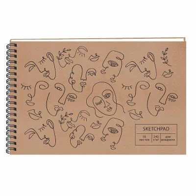 Скетчпад 250х170 18л "New stories. No. 3" КанцЭксмо СПСФ515132