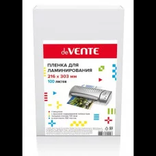 Пленка для ламинирования А4 125мкм 100шт/уп глянцевая DEVENTE 4122306 351821