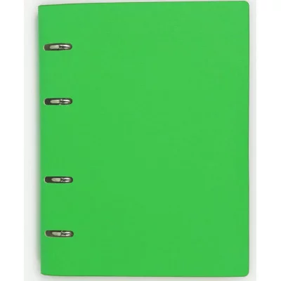 Тетрадь (студ., офис) А5 120л "NEON. Зеленый" КанцЭксмо ТКИ1205557