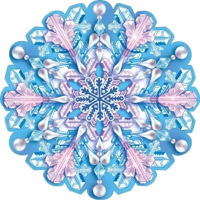 Украшение на скотче снежинка, Горчаков 460326215000979331