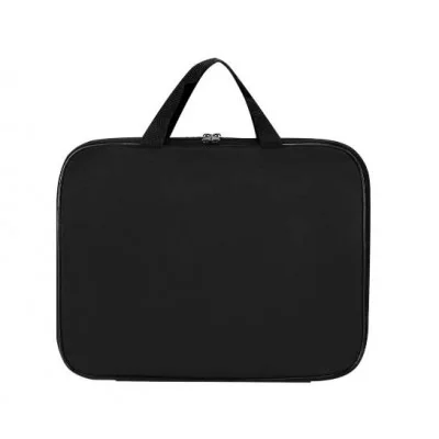 Папка на молнии А4 СЕРАЯ (П-4345) с ручками, внут.карман, 350х265x20 мм П-4345