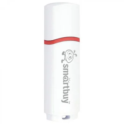 Память Smart Buy USB Flash 8GB Crown белый Smart Buy 218759
