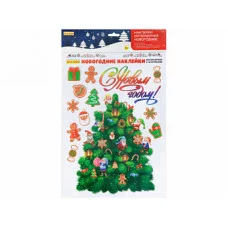Интерьерная наклейка "Рождественская Елка", 30*40см НУ-6883 64\1918