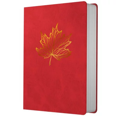 Блокнот для записей А6- 60л "Vesper. Алый" КанцЭксмо БВККФ6604490