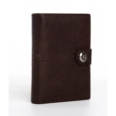 Портмоне муж (3в1) Борис, 10,5*2,5*14 см, 2 отд, д/авто, д/паспорта, на магните, коричневый 9731083