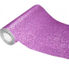 Пленка самоклеящаяся с блестками 45x100 см, розовая, PP 100 мкм, в рулоне 8117132