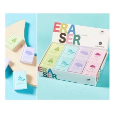 Ластик GREENWILL DI-696/DI-698/CZ-115 "Книга" 48*35*8мм прямоугольный, цвета ассортиHR-04890 326899