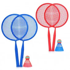 Набор игровых ракеток (2 ракетки, 1 волана) в сетке 00-5741