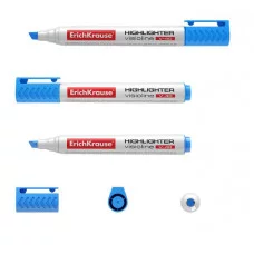 Текстмаркер ErichKrause Visioline V-40 Neon цвет чернил голубой 30978