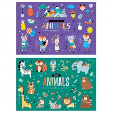 Альбом для рисования 12л А4 на скрепке ArtSpace Животные Забавные зверушки 280634