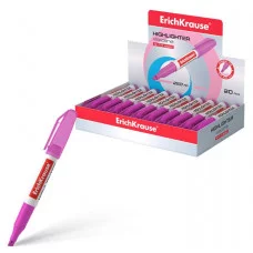 Текстмаркер ErichKrause Visioline V-11 Mini Neon цвет чернил розовый 56902