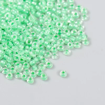 Бисер "Zlatka" 08/0, 3 мм, 10 г 2207 св.зеленый 9317369