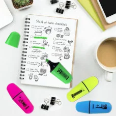 Текстовыделитель 1 шт.мини BRAUBERG "NEON Mini", АССОРТИ  линия 1-5 мм, 152431