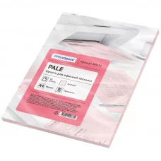 Бумага цветная OfficeSpace pale А4, 80г/м2, 50л. розовый 245191