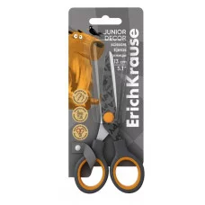 Ножницы ErichKrause® Juinior Decor Happy Capy с принтом на лезвиях, 13см  60492