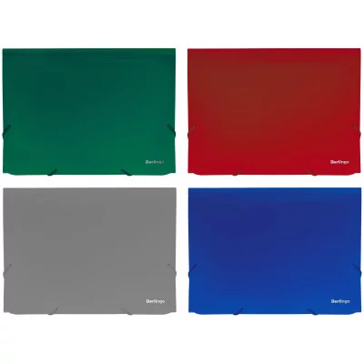 Папка 13 отделений Berlingo "Standard", А4, 700мкм, на резинке, ассорти 257751