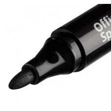 Маркер для белых досок OfficeSpace "Bullet" черный, пулевидный, 2,5мм 375174