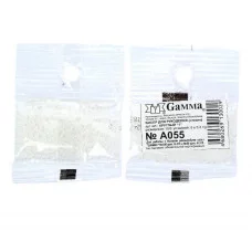 Бисер Чехия "GAMMA" круглый "1"  5гр  (А055 белый) 1281482 1281482