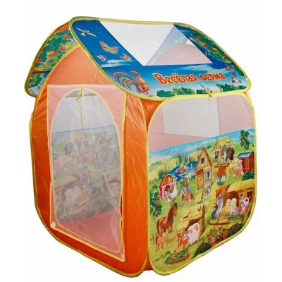 Детская игровая палатка Играем вместе Веселая ферма в сумке 196149 GFA-FARM-R