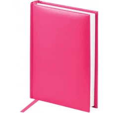 Ежедневник недатированный, А6, 160л., балакрон, OfficeSpace "Ariane", фуксия 247531