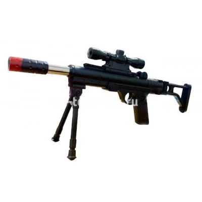 Автомат на Подставке, стреляет пульками и арбизами, размер 55см 324-1