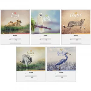 Тетрадь 12л., клетка ArtSpace "Природа. Wild animal" Спейс 245057