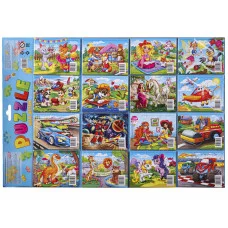 Пазлы для детей 1шт 9 элементов ассорти картинка по наличию П9-1596