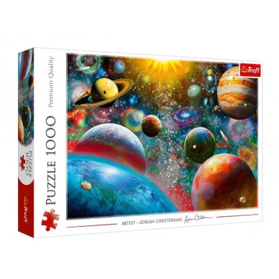 Пазл "Космос" 1000 элементов в коробке 10624