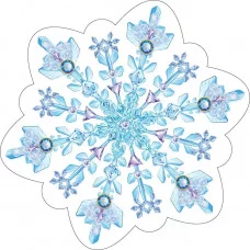 Украшение на скотче "Снежинка", изд.: Горчаков 460708299150788423