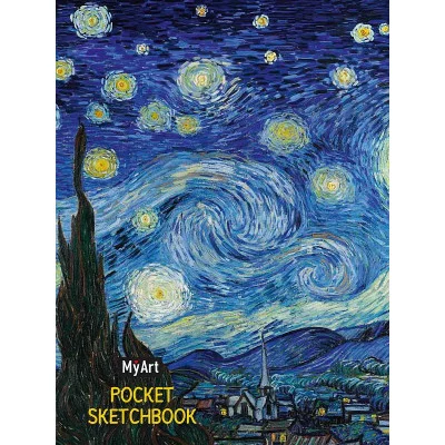 MyArt. Pocket СКЕТЧБУК. Ван Гог. ЗВЁЗДНАЯ НОЧЬ 468-0-088-44257-0