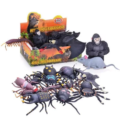 Животные, в коробке (12шт блоке) (10502110/241017/0059465, Китай) 7216