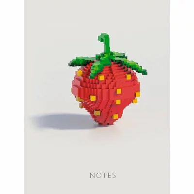 Книга для записей А6 64л Strawberry КанцЭксмо КЗ6643732