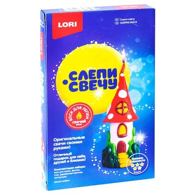 Слепи свечу "Домик-грибок" Св-023