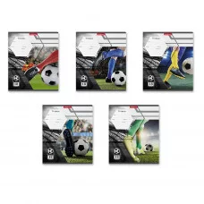 Тетрадь школьная ученическая ErichKrause® Dribbling, 18 листов, клетка 52936 ТК