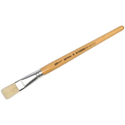 Кисть щетина, ArtSpace, плоская №24, пакет, европодвес 249585