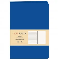 Книга для записей А5 80л Soft Touch. Космический синий КанцЭксмо КЗСК5803614