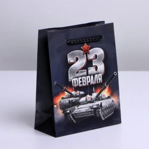 Пакет ламинированный вертикальный «Танки», S 12 × 15 5,5 см 7112468