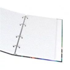 Тетрадь КЛЕТКА 160л. ГРАЦИОЗНАЯ ПАНТЕРА-1 (Т160-3598) (на кольцах) Т160-3598