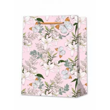 Dream cards Пакет подарочный с мат. лам. 31х42х12 см "Весений сад", 210 г (Размер ХL) ППК-0025