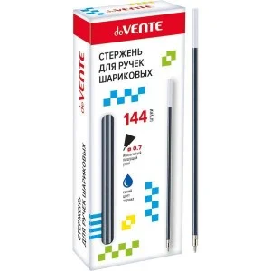 Стержень шариковый 138 мм 0,7 мм синий "deVENTE. Vista" игольчатый пишущий узел, 5075708