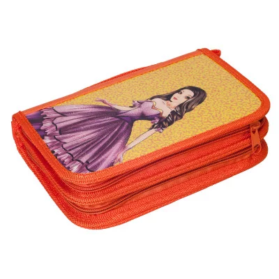 Пенал 2 отделения с вкладышем 190*120 ламин "Принцесса и розы" ПЧЕЛКА ПО-05 065163